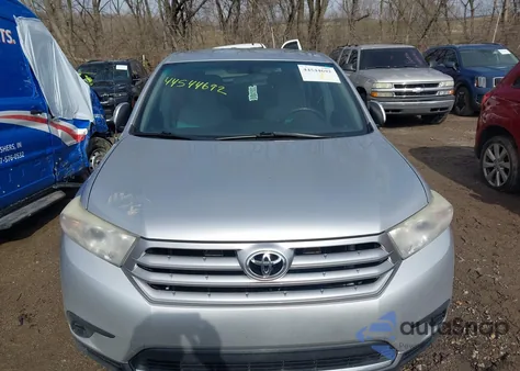 2012 Toyota Highlander из США, поврежденный, VIN 5TDZA3EH6CS024714